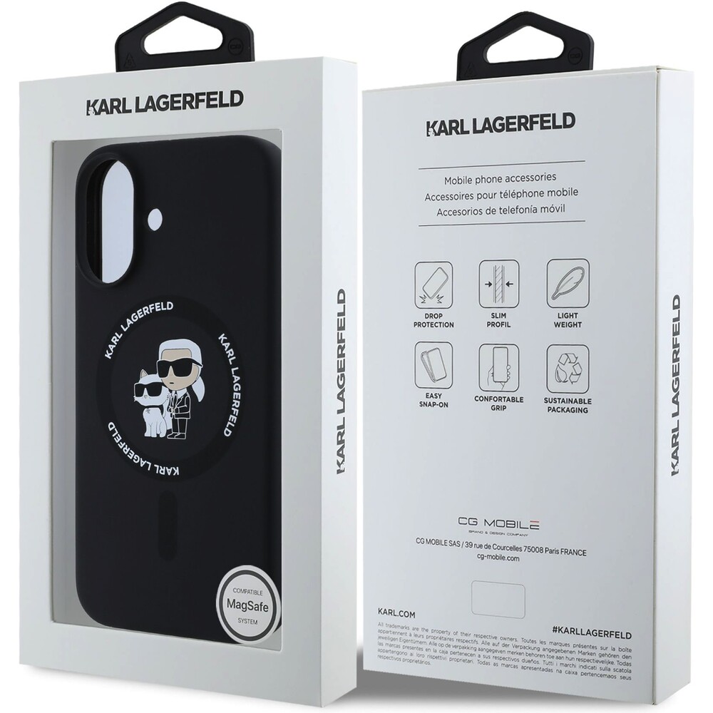 Karl-Lagerfeld-Liquid-Silicone-Karl-and-Choupette-MagSafe-kryt-iPhone-16-cerny
