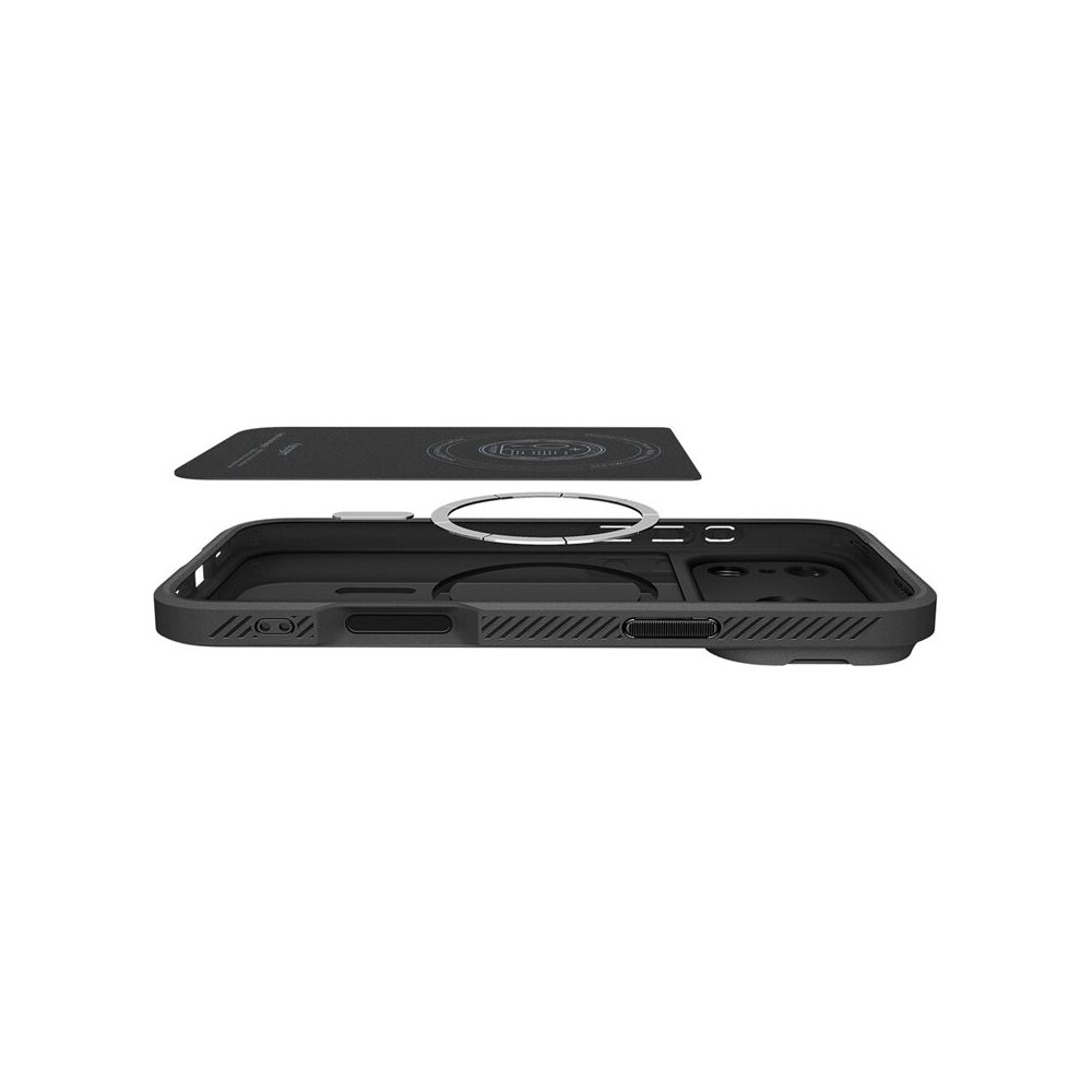 Spigen-Optik-Armor-MagSafe-kryt-iPhone-17-Pro-black