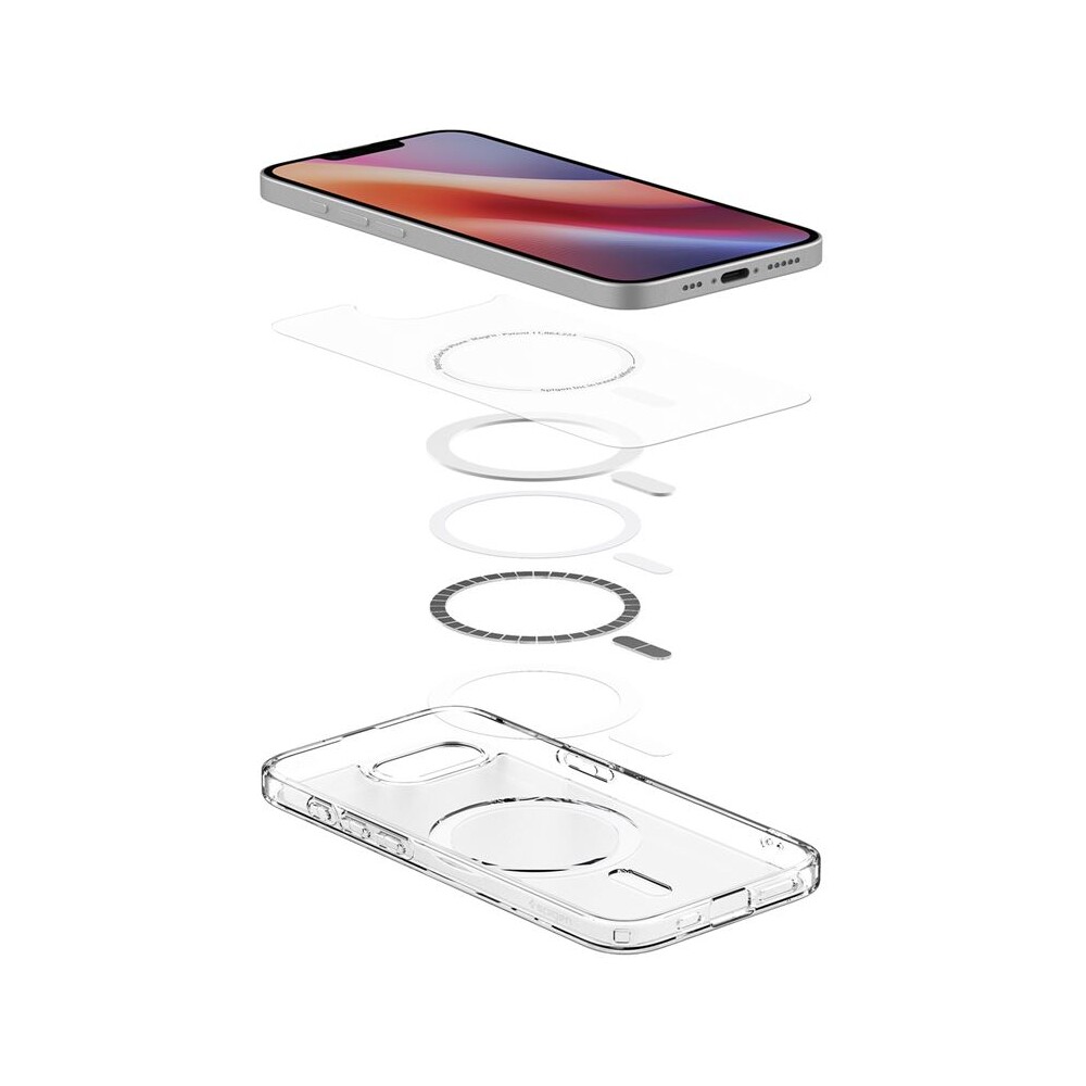 Spigen-Ultra-Hybrid-MagSafe-kryt-iPhone-17e-16e-frost-white