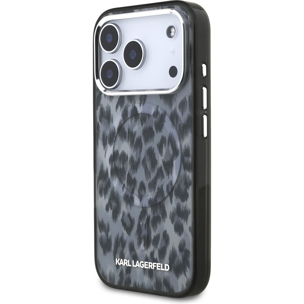 Karl-Lagerfeld-IML-Leopard-MagSafe-Zadni-Kryt-pro-iPhone-17-Pro-sedy
