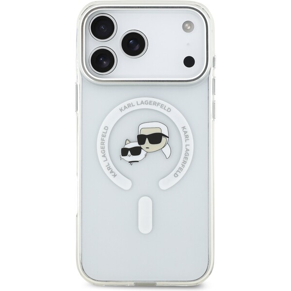 Karl-Lagerfeld-IML-K-CH-Heads-Metal-Frame-MagSafe-kryt-iPhone-17-Pro-Max-ciry