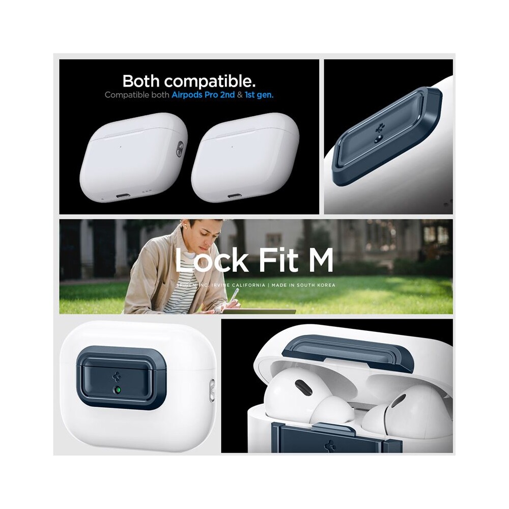 Spigen-Lock-Fit-M-pouzdro-AirPods-Pro-2nd-1st-Gen-modre
