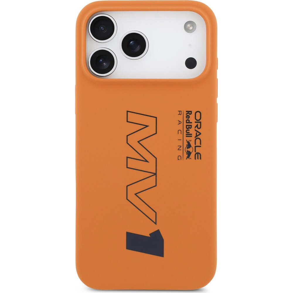 Oracle-Red-Bull-Racing-Silicone-MV1-MagSafe-kryt-iPhone-17-Pro-Max-oranzovy