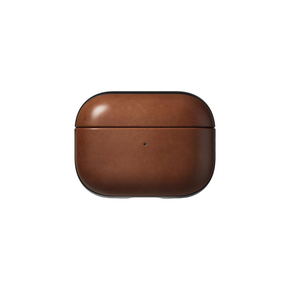 Nomad-Modern-Leather-pouzdro-AirPods-Pro-2-generace-hnede