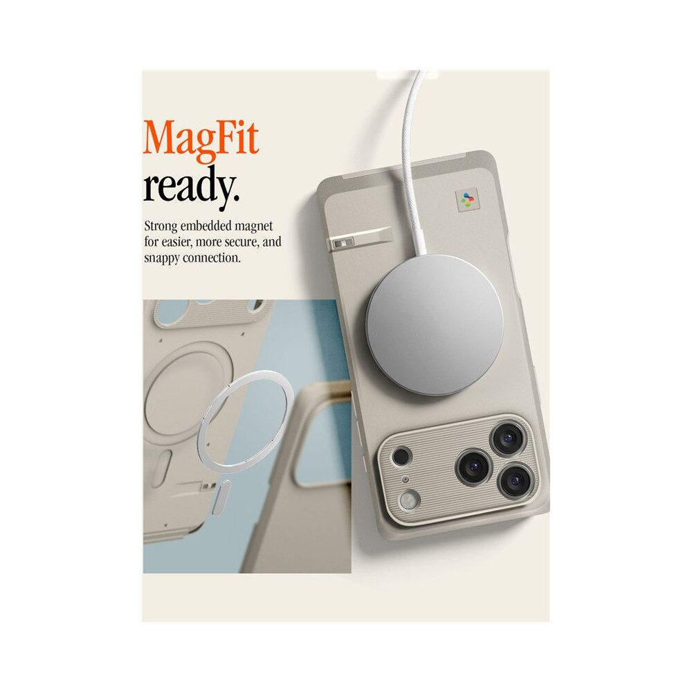 Spigen-Classic-LS-MagSafe-kryt-iPhone-17-Pro-Macintosh-128K-stone