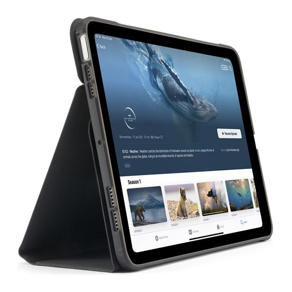 Pipetto-Origami-No6-Stand-pouzdro-iPad-Air-13-2026-2025-2024-cerne