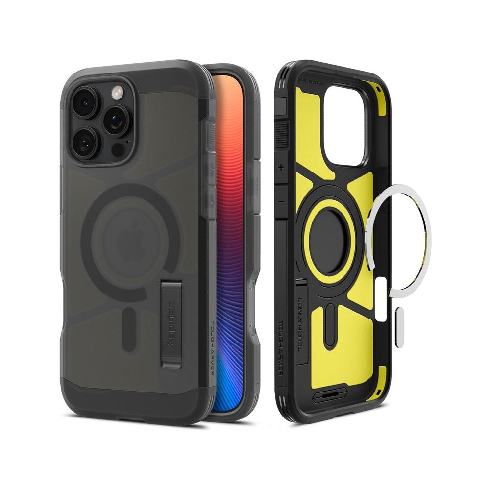 Spigen-Tough-Armor-MagSafe-kryt-iPhone-16-Pro-Max-frost-black