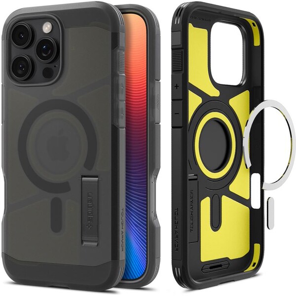 Spigen-Tough-Armor-MagSafe-kryt-iPhone-16-Pro-Max-frost-black