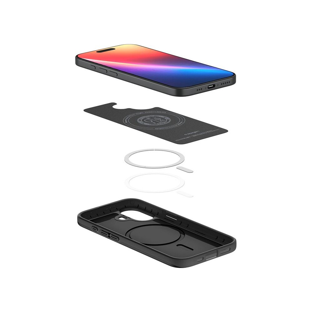 Spigen-Thin-Fit-MagSafe-kryt-iPhone-17-black
