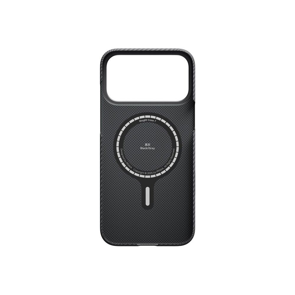 Pitaka-Ultra-Slim-Case-MagSafe-kryt-iPhone-17-Pro-Max-Black-Grey