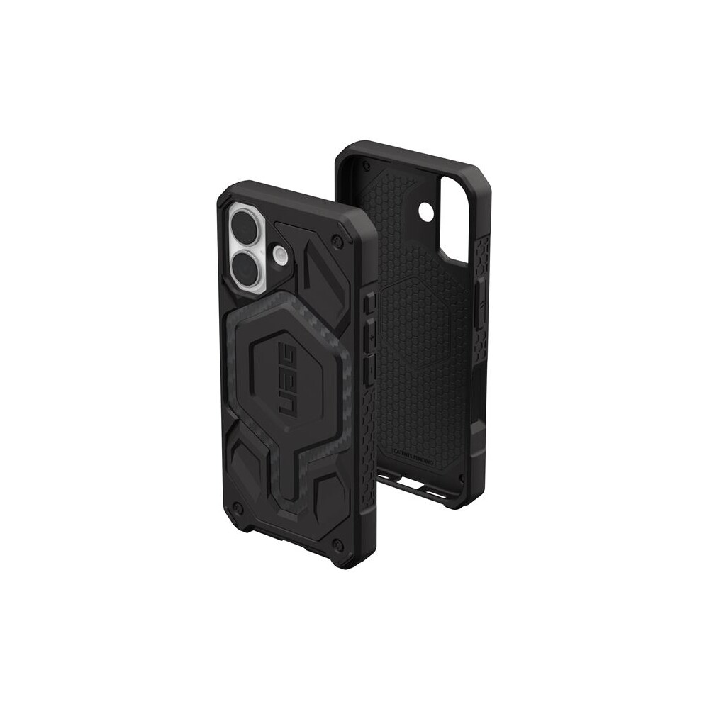 UAG-Monarch-Pro-MagSafe-Carbon-Fiber-kryt-iPhone-17-cerny