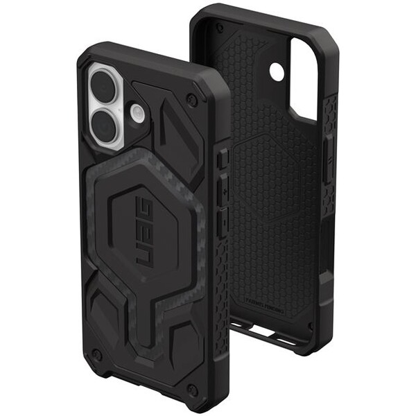 UAG-Monarch-Pro-MagSafe-Carbon-Fiber-kryt-iPhone-17-cerny