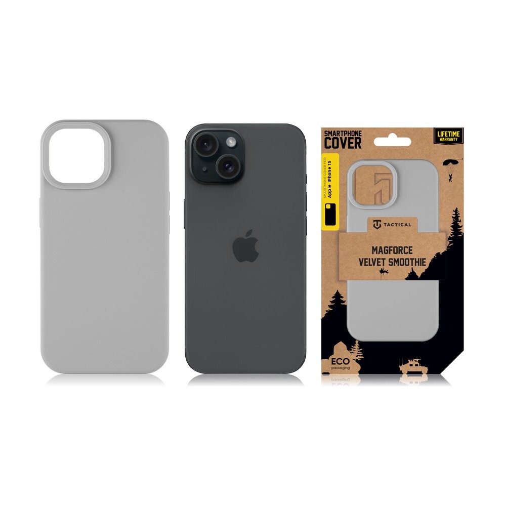 Tactical-MagForce-Velvet-Smoothie-Kryt-pro-Apple-iPhone-15-Foggy
