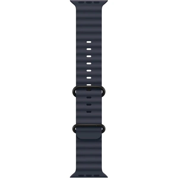 Apple Watch 49/44/45/46mm námořnicky modrý oceánský řemínek s černým titanem - Řemínky - Obrázek 9469000L01