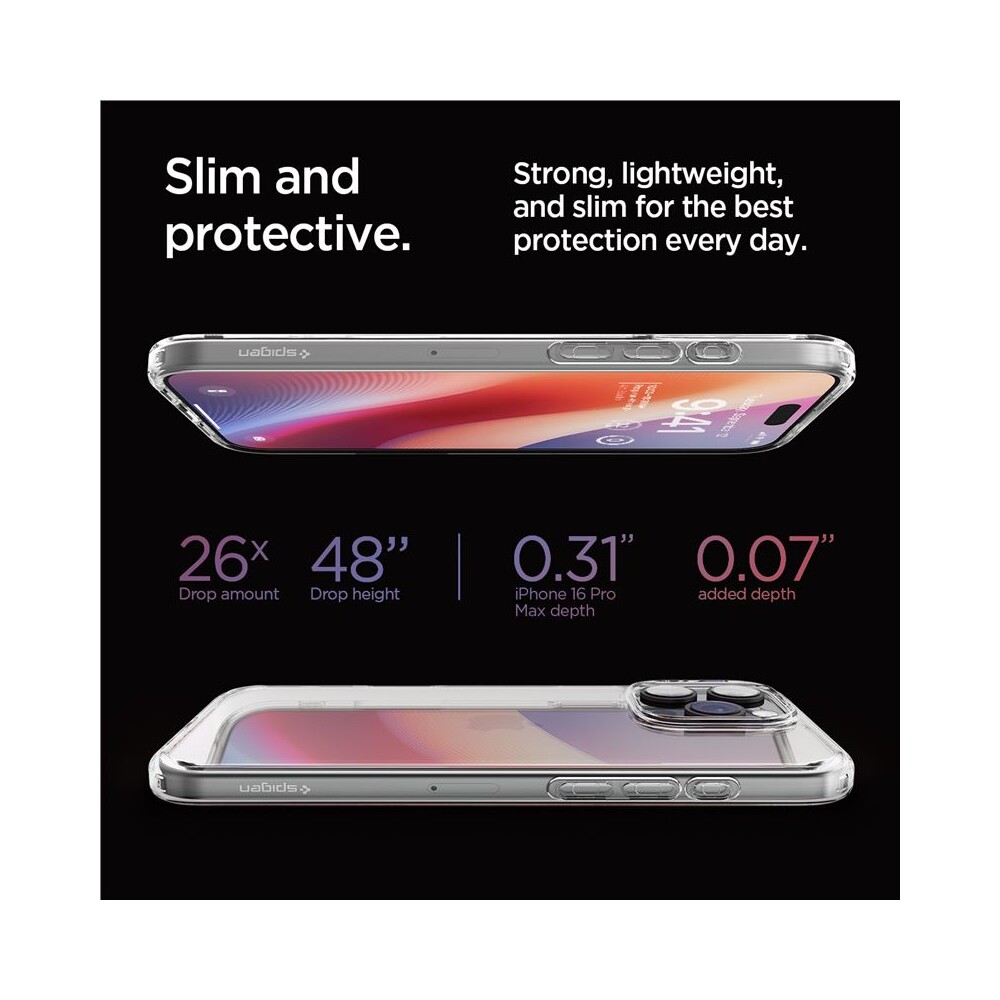 Spigen-Ultra-Hybrid-kryt-iPhone-16-Pro-Max-crystal-clear