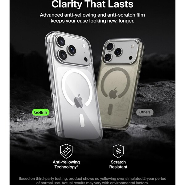 Belkin-SheerForce-MagSafe-kryt-iPhone-17-Pro-ciry