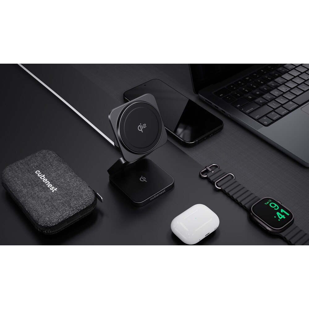 Cubenest-SQ312-Fold-Pro-Qi2-MagSafe-3v1-magneticka-nabijecka-cerna