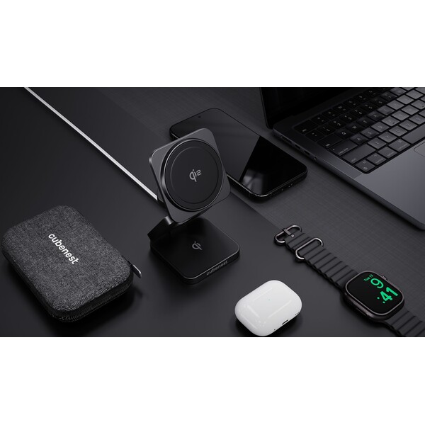 Cubenest-SQ312-Fold-Pro-Qi2-MagSafe-3v1-magneticka-nabijecka-cerna