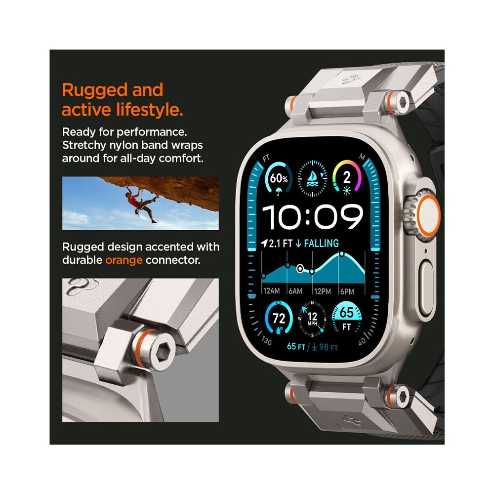 Spigen-DuraPro-Armor-reminek-Apple-Watch-Ultra-49-46-45-44-42mm-sedy