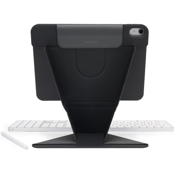Pipetto-Origami-No6-Stand-pouzdro-iPad-Air-11-2026-2025-2024-iPad-Air-10-9-2022-2020-cerne