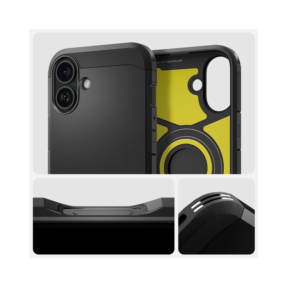 Spigen-Tough-Armor-MagSafe-kryt-iPhone-16-Plus-black