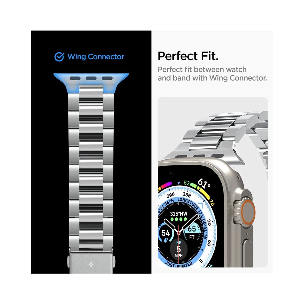 Spigen-Modern-Fit-316L-reminek-Apple-Watch-49-45-44-42mm-stribrny