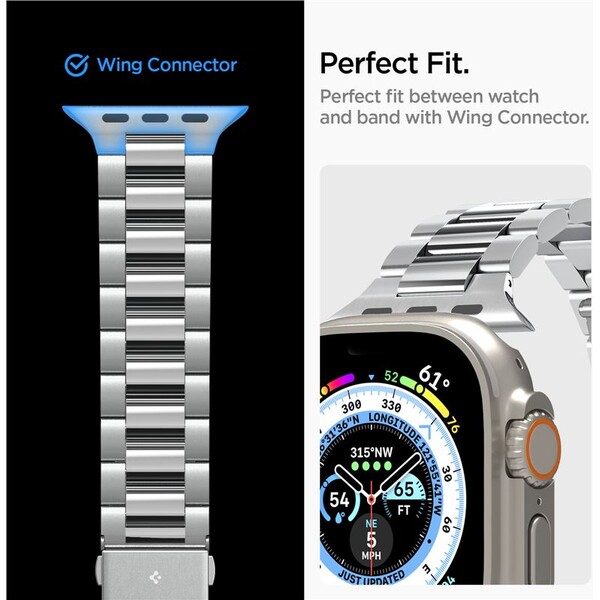 Spigen-Modern-Fit-316L-reminek-Apple-Watch-49-45-44-42mm-stribrny