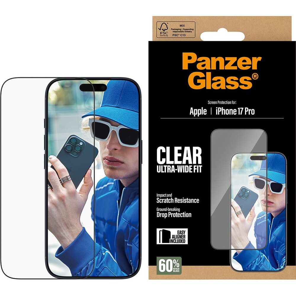 PanzerGlass-Ultra-Wide-Fit-sklo-Apple-iPhone-17-Pro-s-instalacnim-rameckem