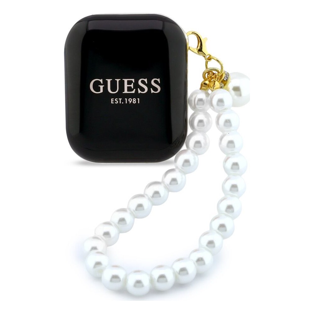 Guess-Pearl-Strap-TWS-bezdratova-sluchatka-cerna