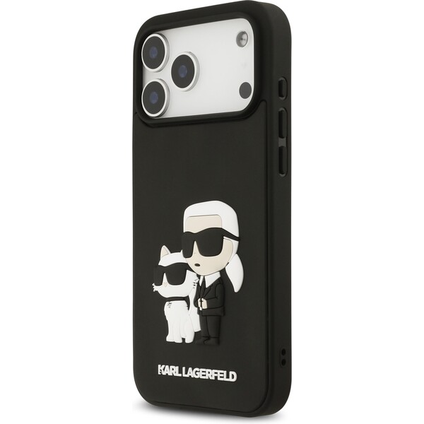 Karl-Lagerfeld-3D-Rubber-Karl-and-Choupette-kryt-iPhone-17-Pro-Max-cerny
