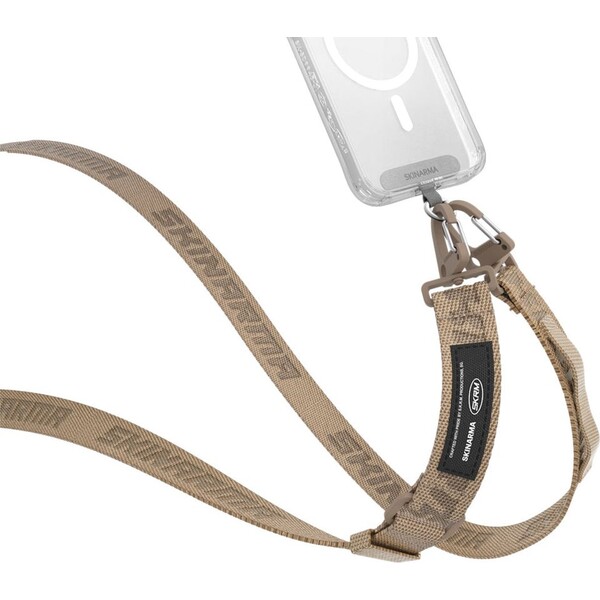 SKINARMA-Scout-XE-Universal-Lanyard-popruh-bezovy