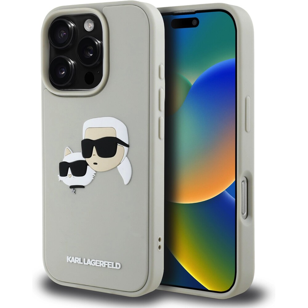 Karl-Lagerfeld-3D-Rubber-Double-Heads-kryt-iPhone-16-Pro-Max-bezovy