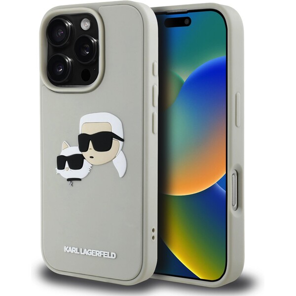 Karl-Lagerfeld-3D-Rubber-Double-Heads-kryt-iPhone-16-Pro-Max-bezovy