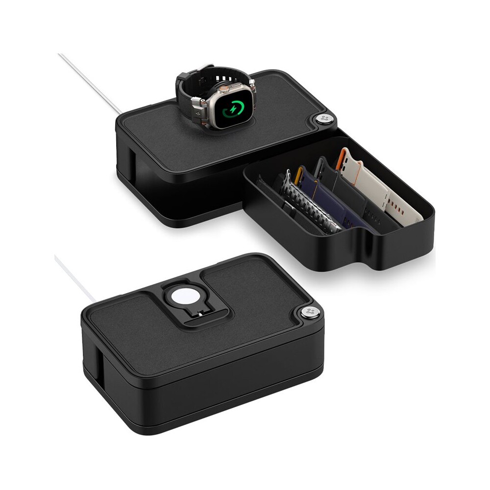 Spigen-Organizer-S340-pro-Apple-Watch-a-doplnky-cerny
