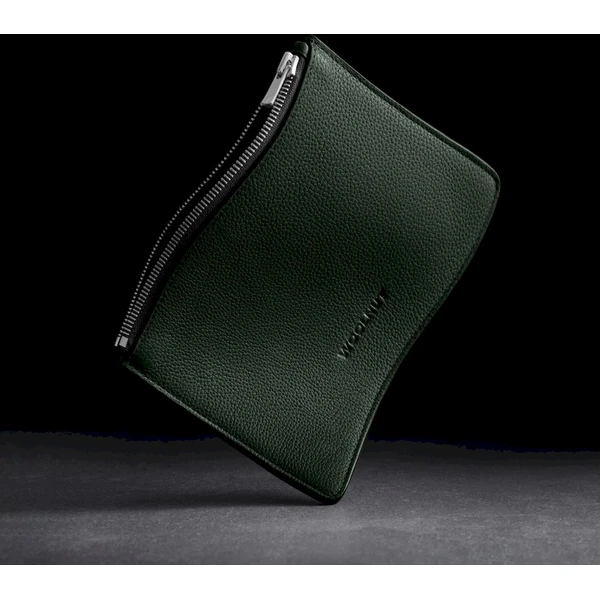 Woolnut-Leather-Pouch-Flat-kozene-pouzdro-tmave-zelene