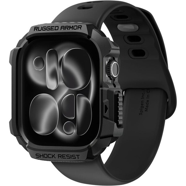Spigen-Rugged-Armor-2-pouzdro-Apple-Watch-11-42mm-matte-black