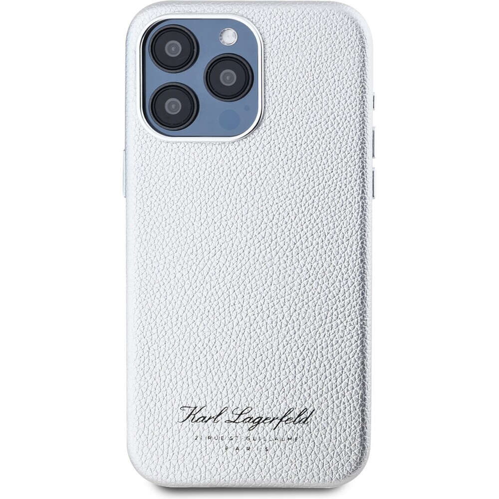 Karl-Lagerfeld-Grained-PU-Hotel-RSG-zadni-kryt-pro-iPhone-15-Pro-Max-sedy