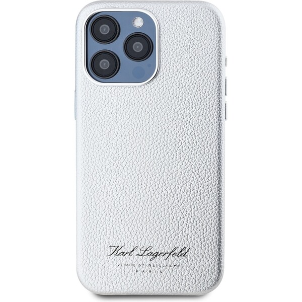 Karl-Lagerfeld-Grained-PU-Hotel-RSG-zadni-kryt-pro-iPhone-15-Pro-Max-sedy
