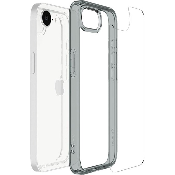 Spigen-Ultra-Hybrid-kryt-iPhone-17e-16e-sedy