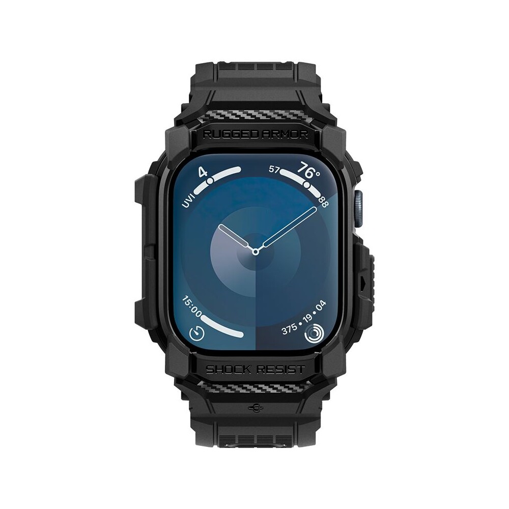 Spigen-Rugged-Armor-Pro-reminek-s-pouzdrem-Apple-Watch-10-11-42mm-matne-cerny