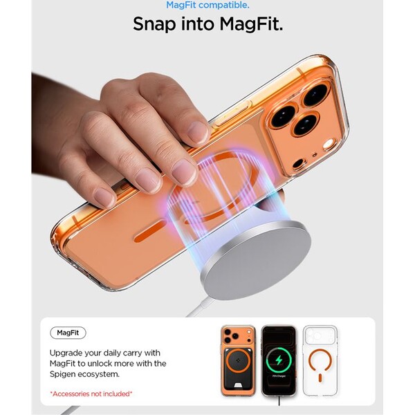 Spigen-Ultra-Hybrid-MagSafe-kryt-iPhone-17-Pro-clear-orange