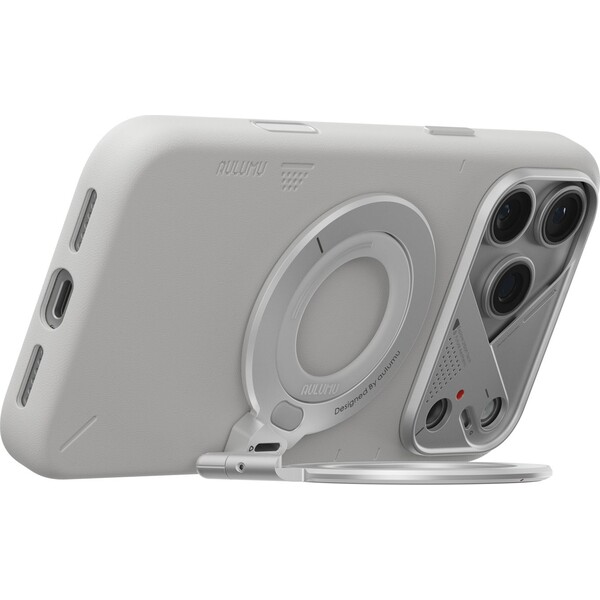 Aulumu-G09-Infinite-360-Magnetic-Stand-MagSafe-stojanek-Silver