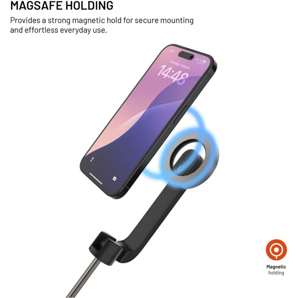FIXED MagSnap selfie tyč s tripodem podporou MagSafe černá - Držáky - Obrázek 978fd70c6ae34975898cf3ffdebc61e8
