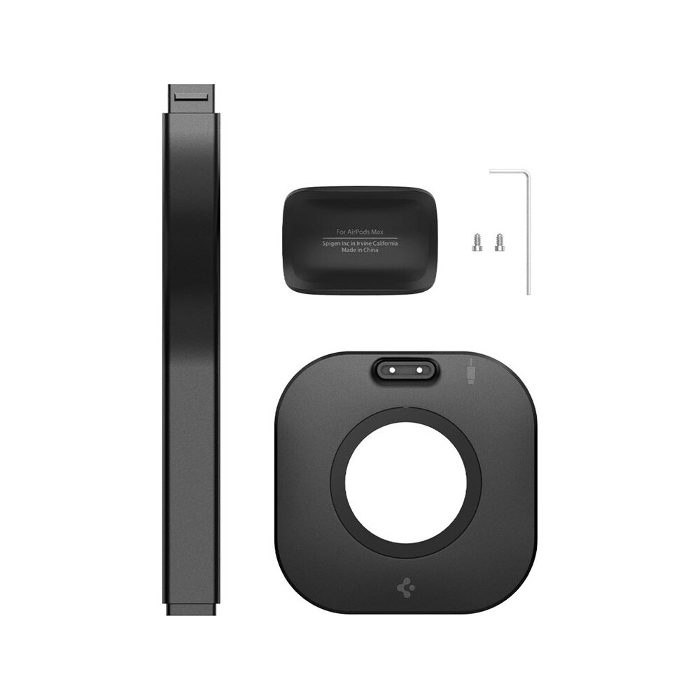Spigen-Nanotac-AirPods-Max-Stand-MagFit-hlinikovy-stojanek-cerny