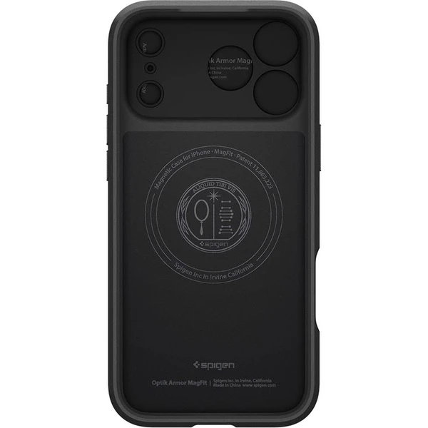 Spigen-Optik-Armor-MagSafe-kryt-iPhone-17-Pro-black