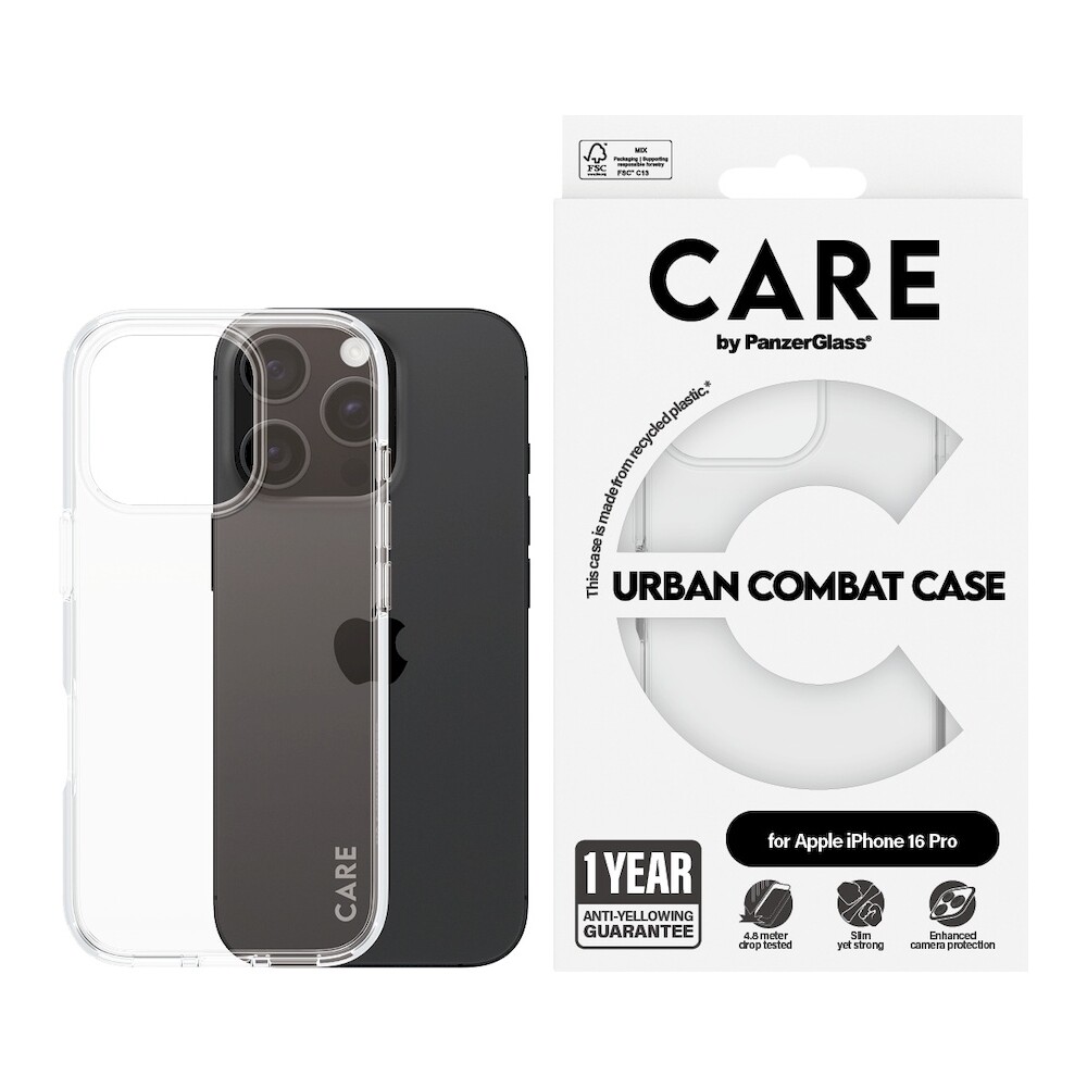 PanzerGlass-CARE-kryt-Apple-iPhone-16-Pro-Urban-Combat-ciry