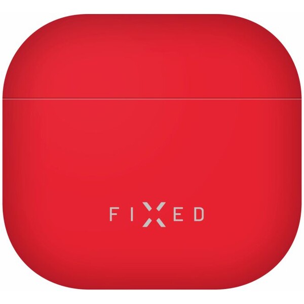 FIXED-Silky-silikonove-pouzdro-pro-Apple-AirPods-4-cervene