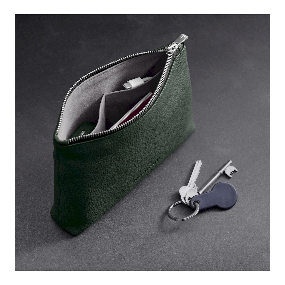 Woolnut-Leather-Pouch-kozene-pouzdro-tmave-zelene