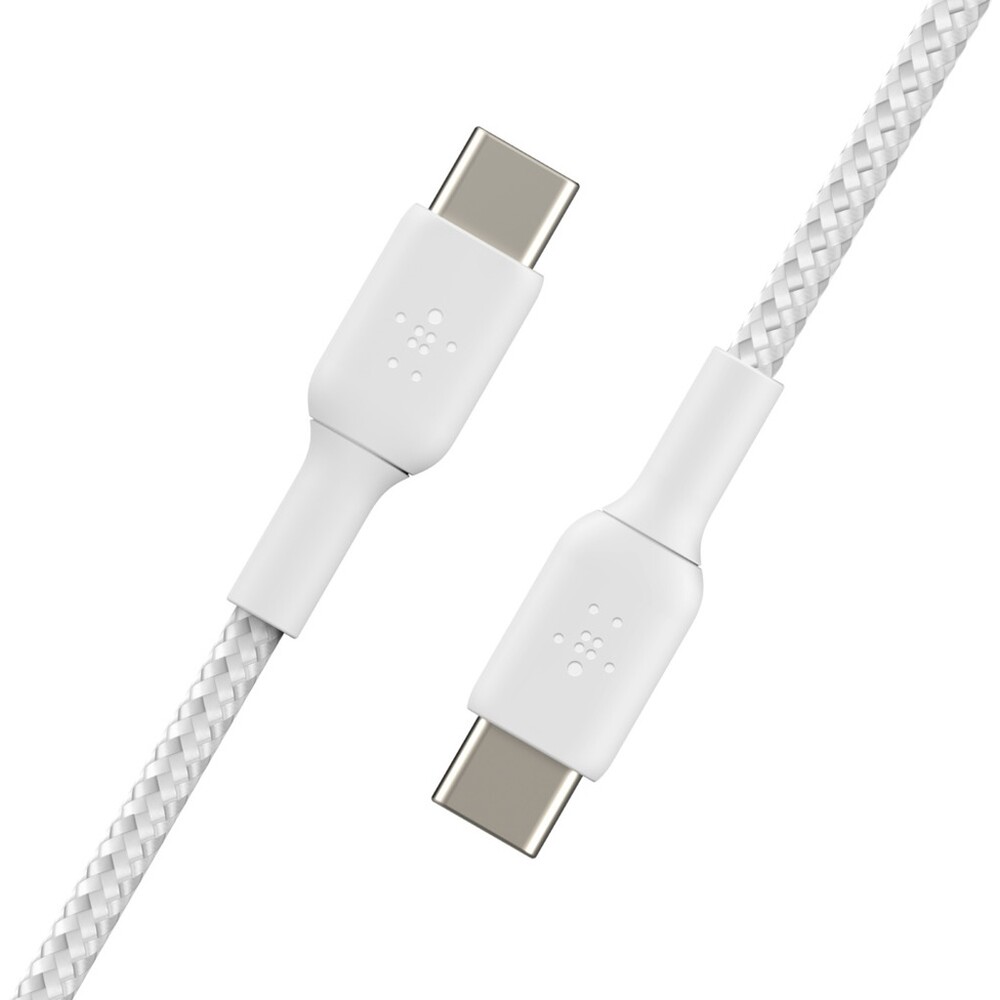 Belkin-BOOST-Charge-Braided-USB-C-USB-C-napajeci-kabel-60W-1m-bily