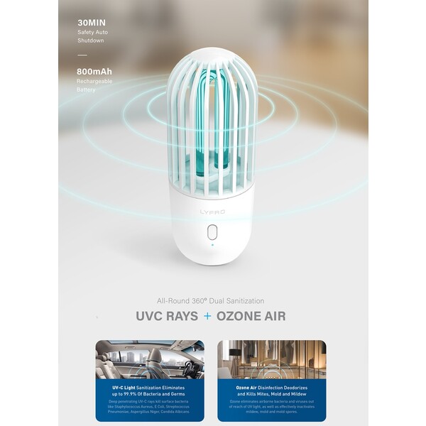 UNIQ-LYFRO-Hova-UVC-dezinfekcni-lampa